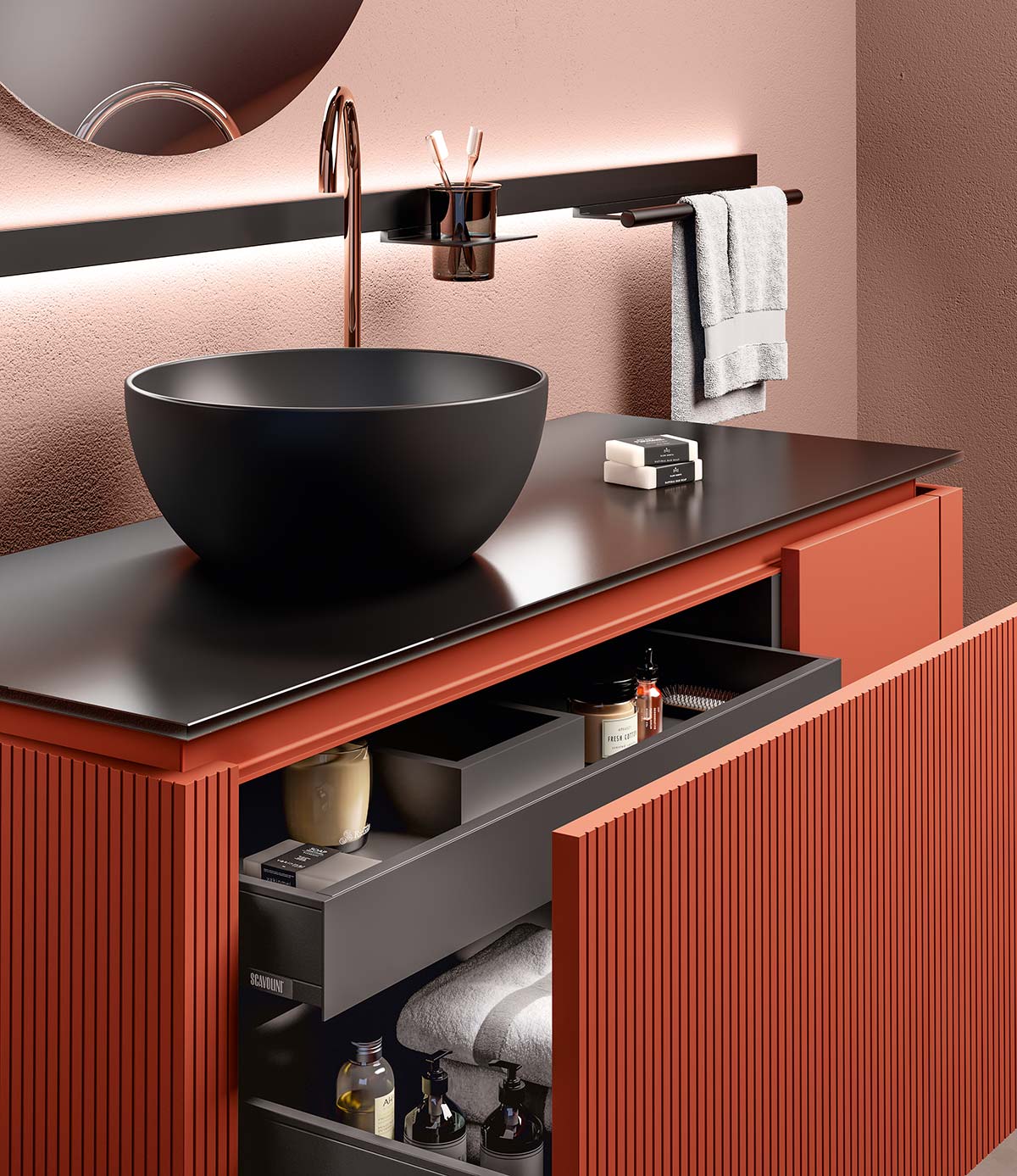 Lido от Scavolini, дизайн Vuesse