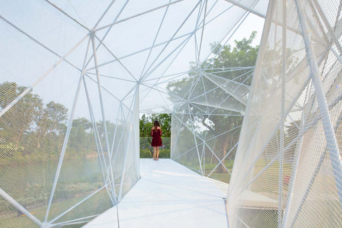 Павильон AirMesh, Сингапур – фото © предоставлено AirMesh Pavilion