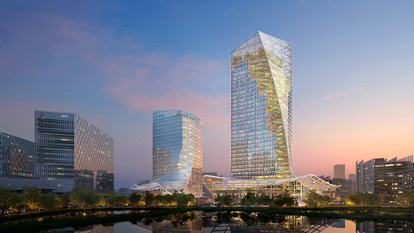 Парк программного обеспечения mvrdv tianfu