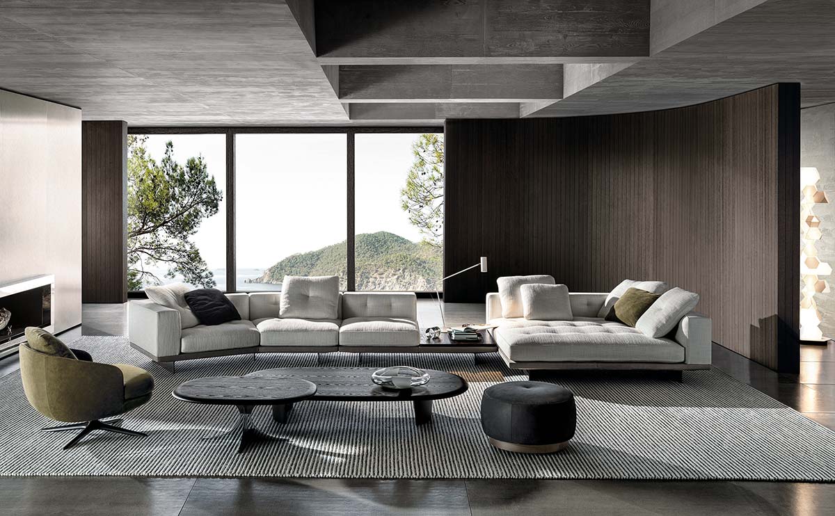 Dylan от Minotti, дизайн Родольфо Дордони