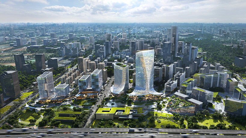 Парк программного обеспечения mvrdv tianfu