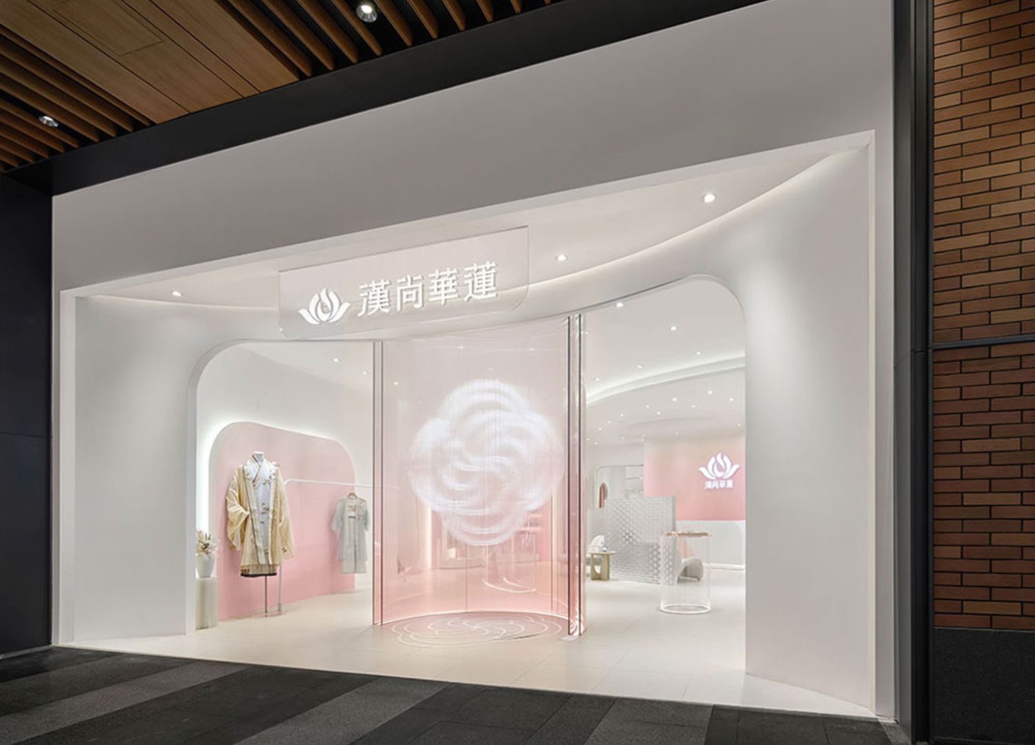 Флагманский магазин Lotusthea от Guangzhou Zhuanzhu Architectural Design Consulting _ Журнал Architecture Collection — ADC Awards 2023