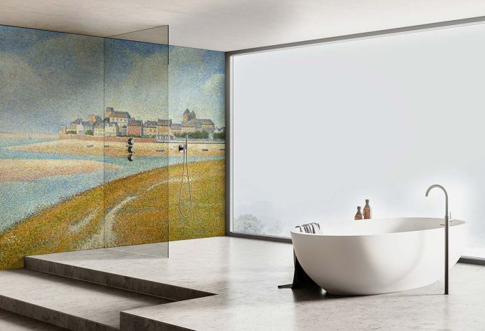 Vue de Le Crotoy от WallPepper®/Group, дизайн Жоржа Сёра