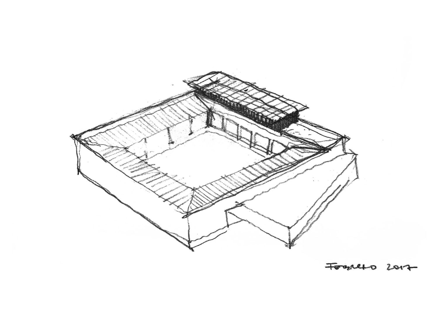 La Hacienda Jardin от Practica Arquitectura _ Дэвид Мартинес _ фотограф Сезар Бехар (2)