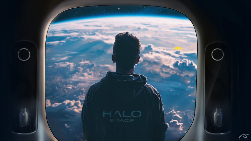 Фрэнк Стивенсон Halo космический полет капсула Северное сияние
