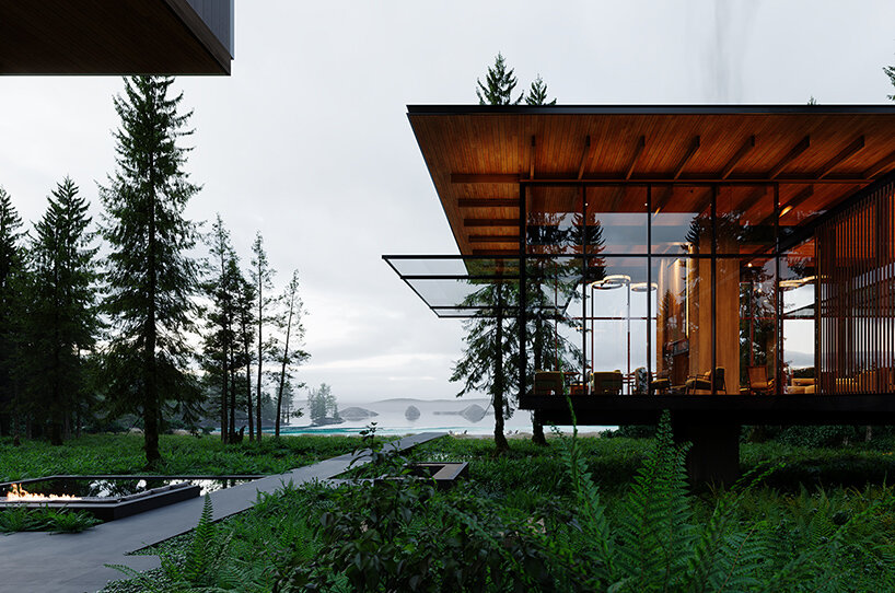 Tofino Beach Lodge от компании Eerkes architects привнесет экологичную роскошь на остров Ванкувер
