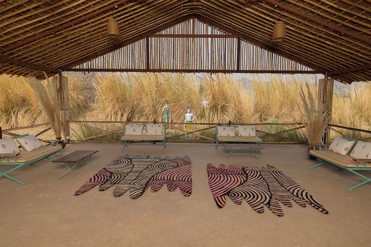 Коллекция Jaanwar от Jaipur Rugs, дизайн Kunaal Kyhaan Seolekar - Фото © Hansraj Dochaniya