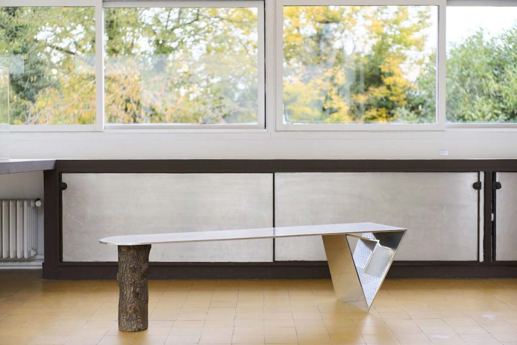 Banc et table basse, дизайн Оливье-Ганьера