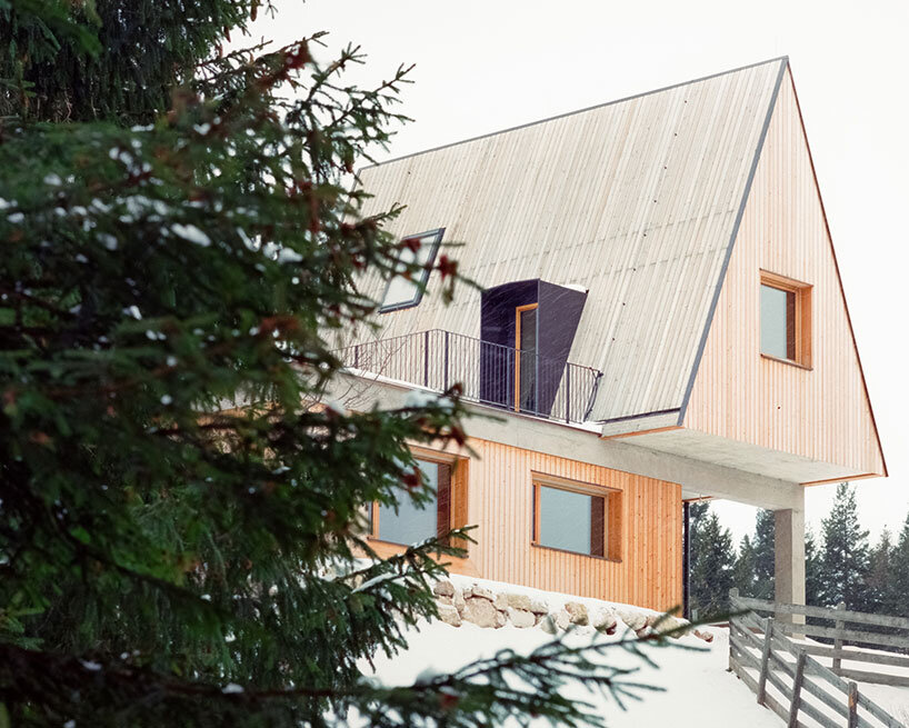 BS HOF House: Alpina Architects представляет недавно расширенный фермерский дом в северной Италии