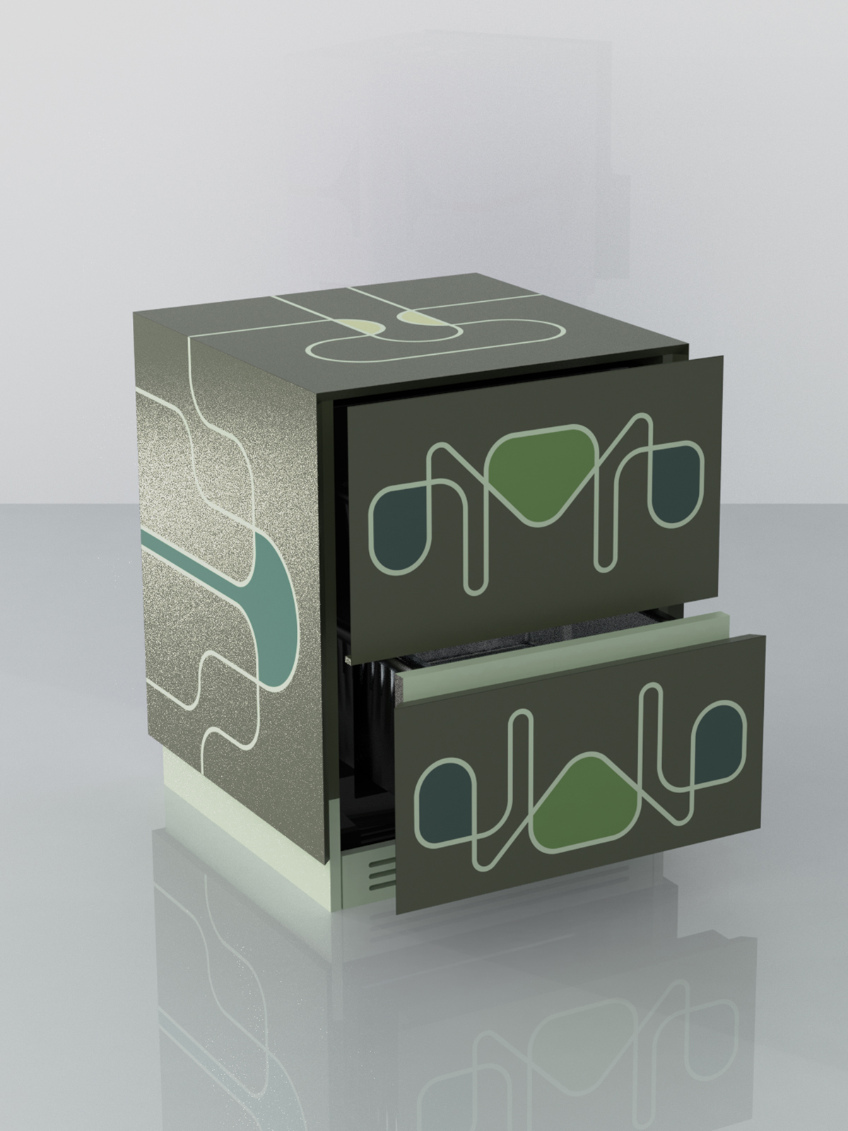 SKS_Undercounter refrigerator Vector_green copia