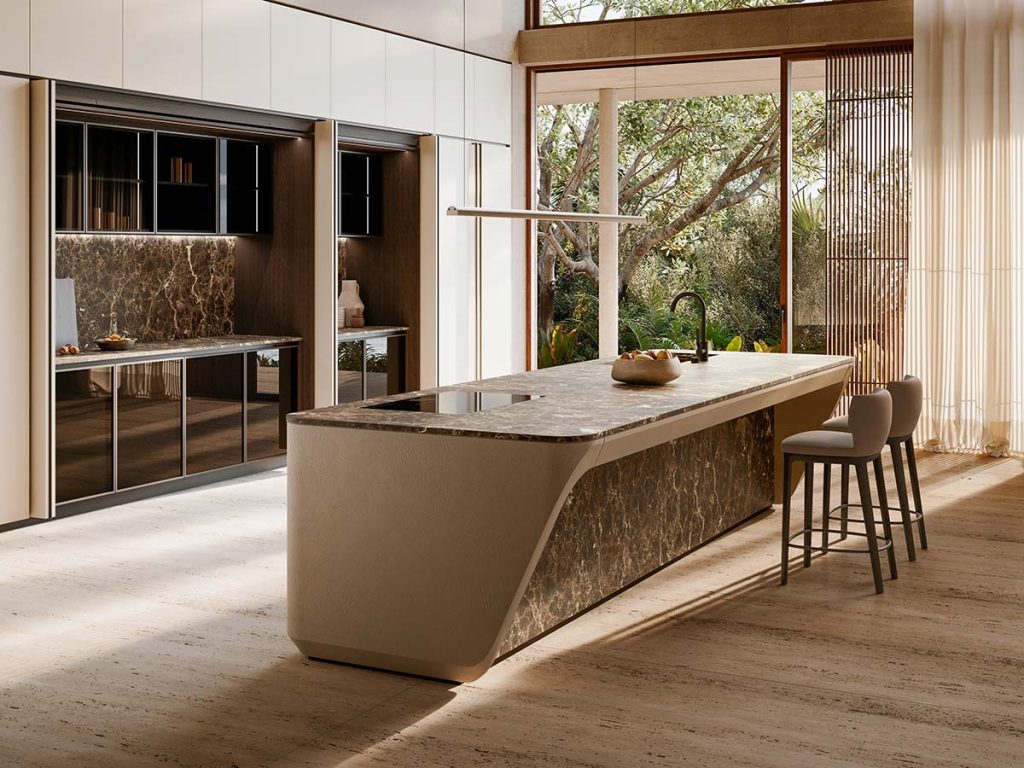 Cove Kitchen by Boffi, дизайн Заха Хадид