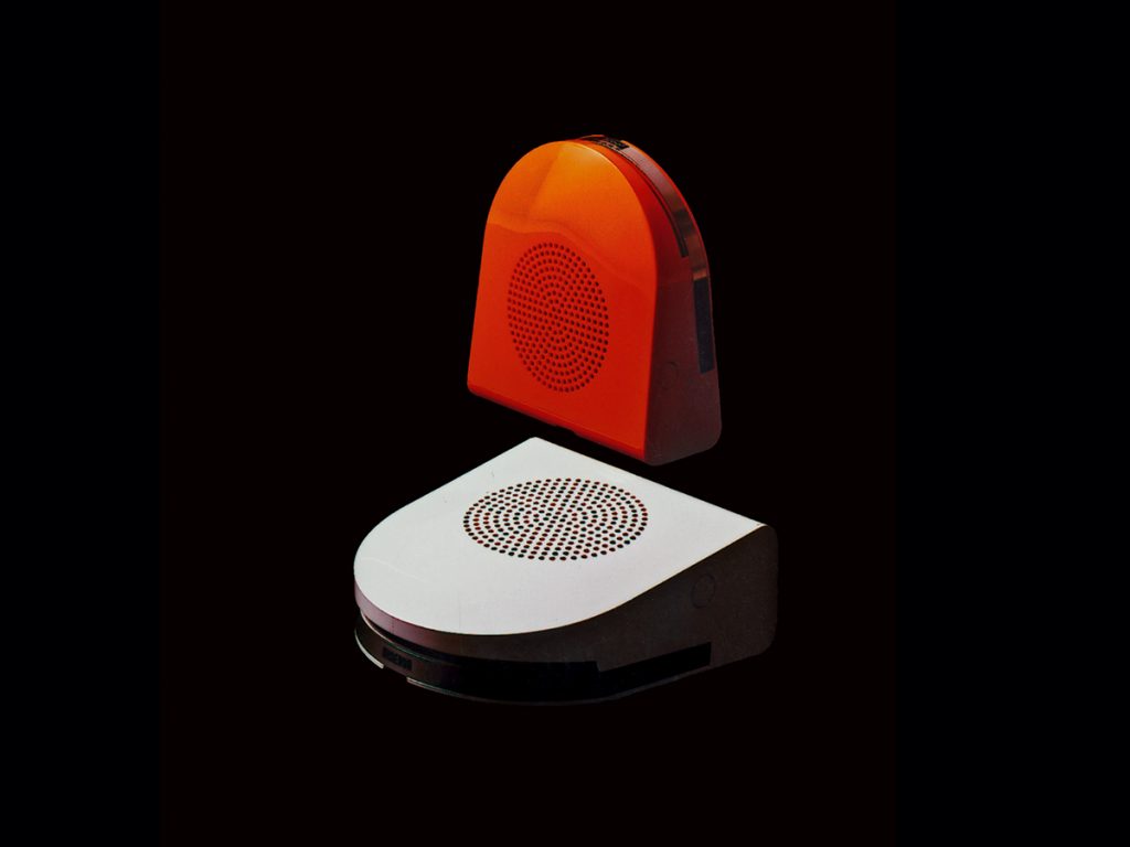 GA 45 Pop Turntable от Minerva, Design Mario Bellini