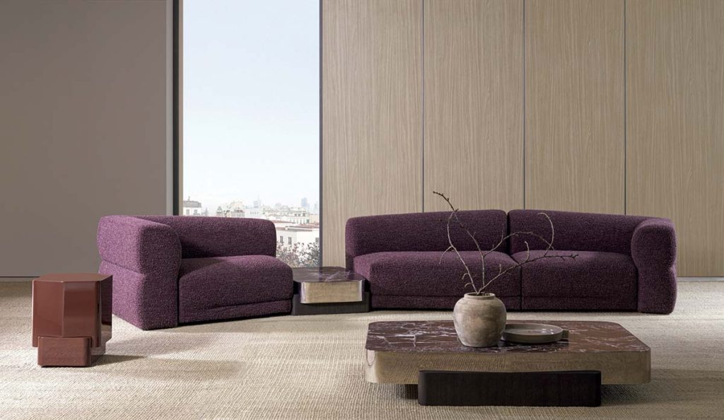 Emile Modular Dofa от Molteni, дизайн Кристофа Делькорт
