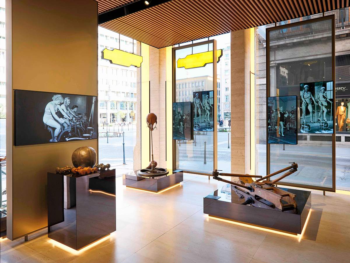 The Art of Wellness, Technogym showroom, Milan 02