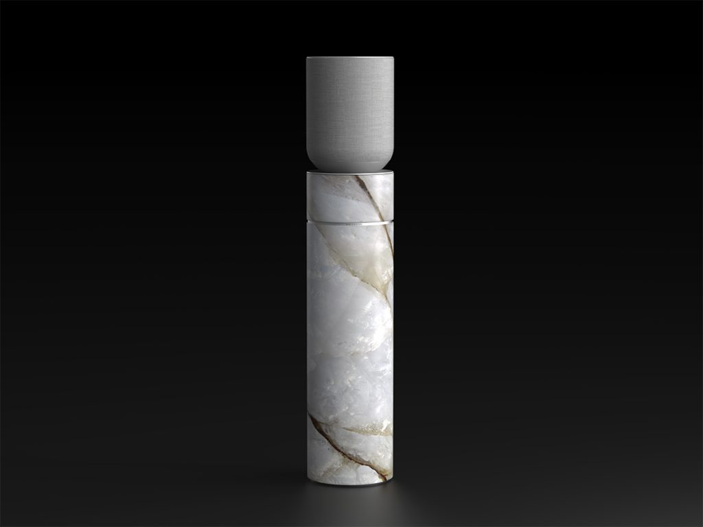 Beosound Balance Natura, дизайн beosound Balance по дизайну слоя; Дизайн колонки от Bang & Olufsen