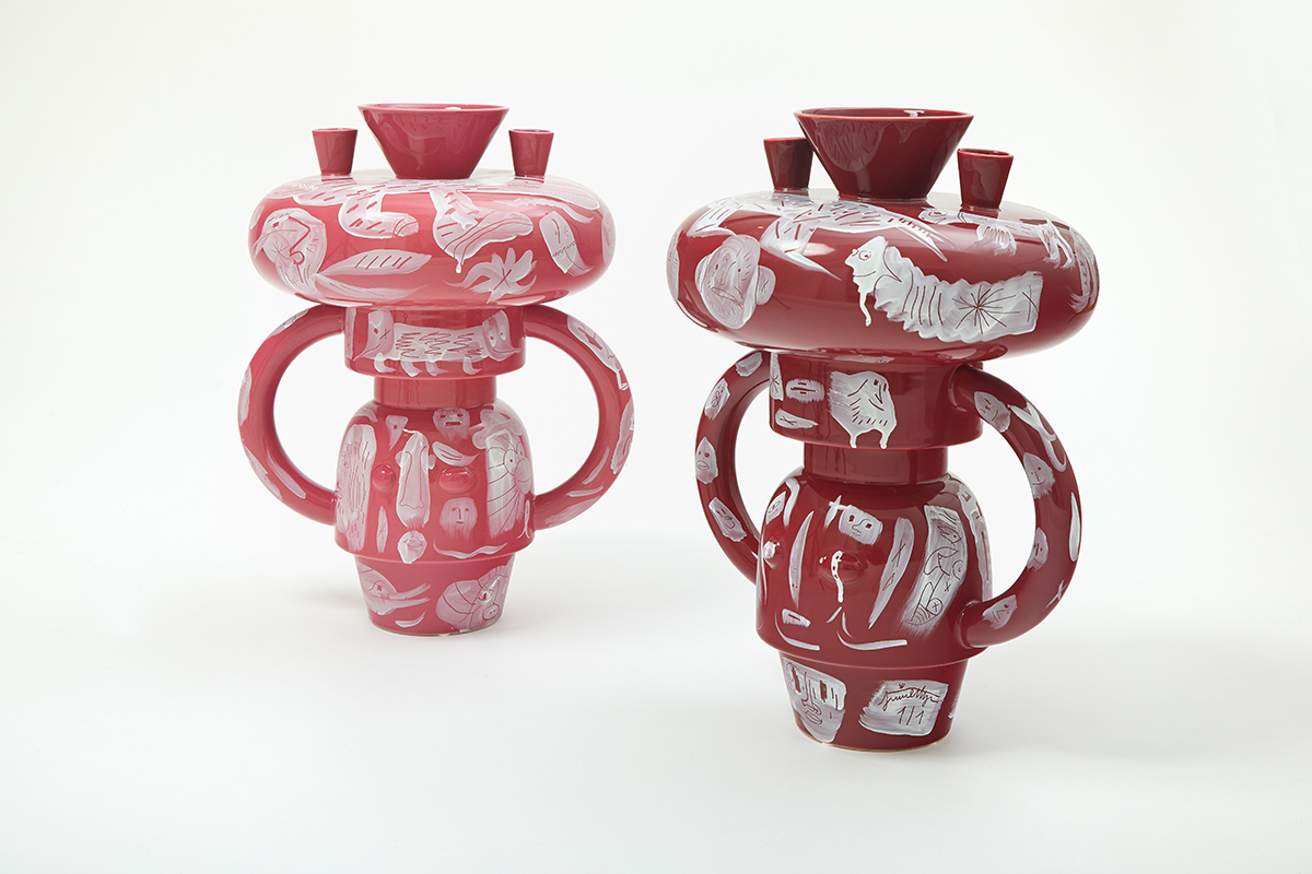 Anfora Vases, Design Jaime Hayon - Фото © Sylvie Chan -Liat, любезность © Galerie Kreo