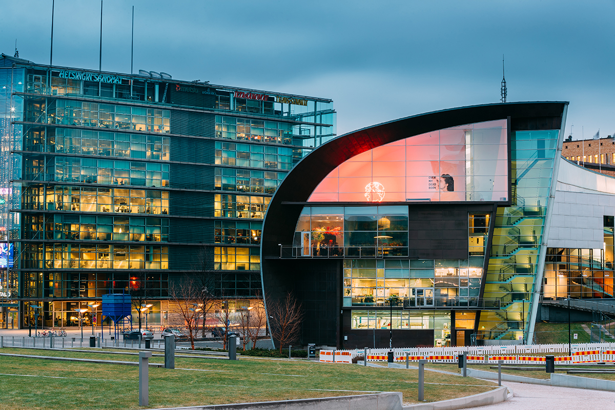 Kiasma, музей современного искусства, Хельсинки - Фото © Джордж -Трумптер