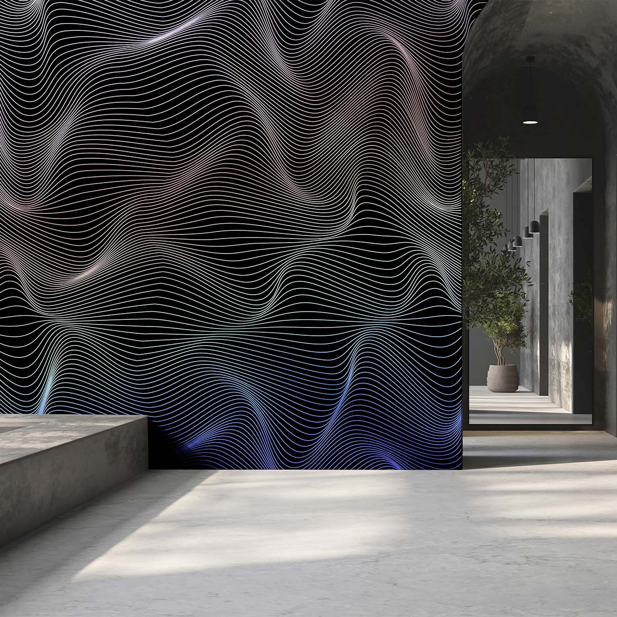 Waves by Wallpepper, design Karim Rashid