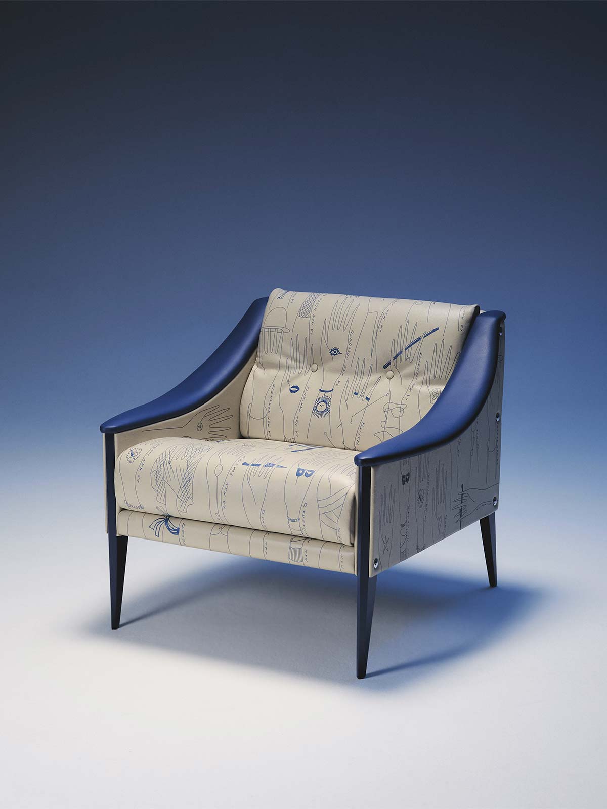 Dezza от Poltrona Frau, Design Gio Ponti