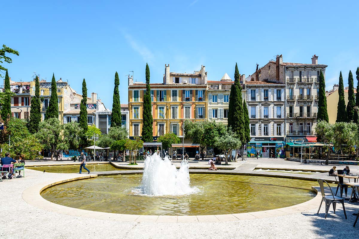 Cours Julien, Marsiglia - фото © Olrat
