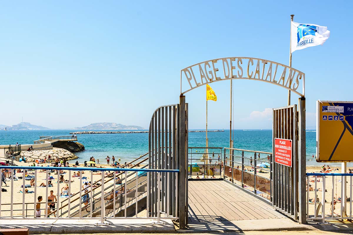 Spiaggia Les Catalans - фото © olrat