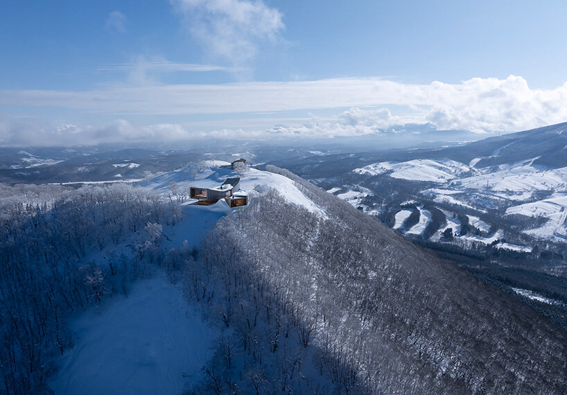 Не в отеле начинается продажи для виллы Mountaintop от Snøhetta на японском горнолыжном курорте