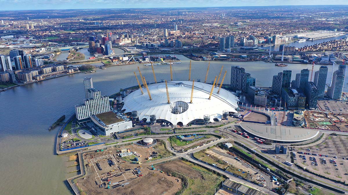 Гринвичский полуостров, Лондра - © Aerial -Motion