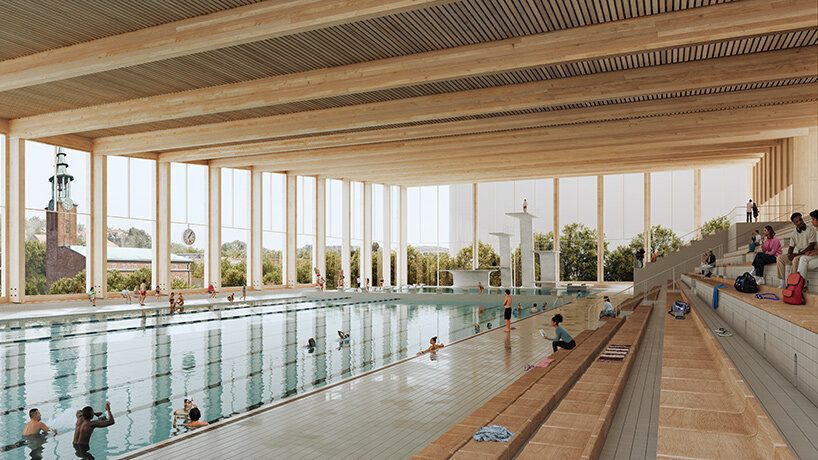 Хеннинг Ларсен Centralbadet Gothenburg