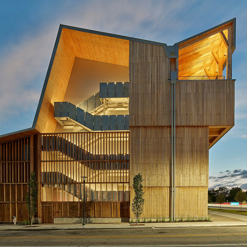 Grafton Architects прибывает в университет Арканзаса с пассивным деревянным зданием