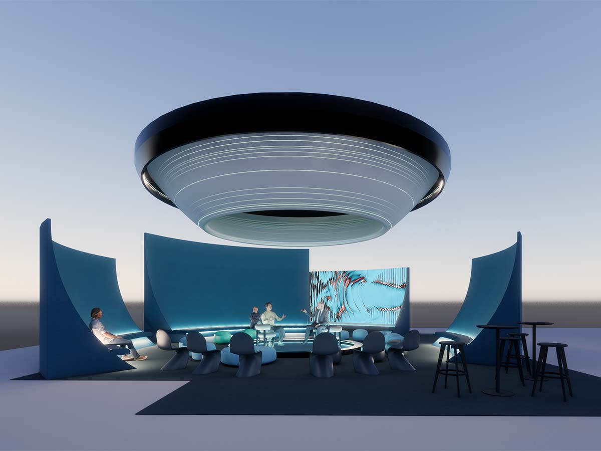 Зал Design Talks от Gensler