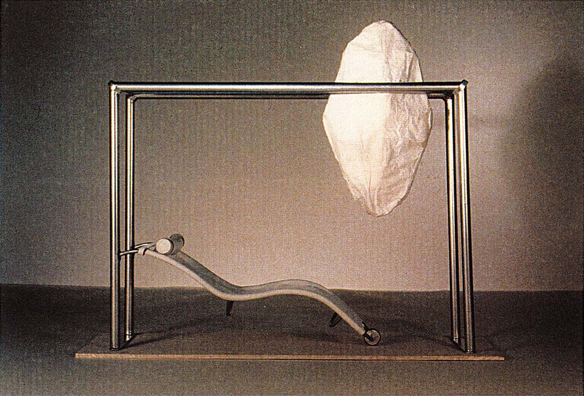 1996, Galleria Argentaurum, Antwerp, chaise longue, Andrea Branzi
