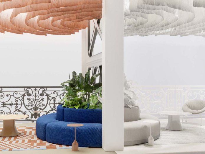 Merge Lounge от M Moser Associates