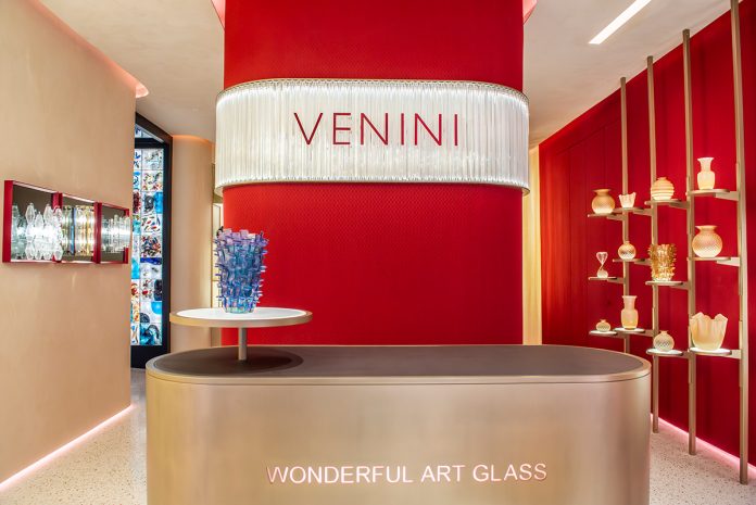 Venini, флагманский магазин в Риме