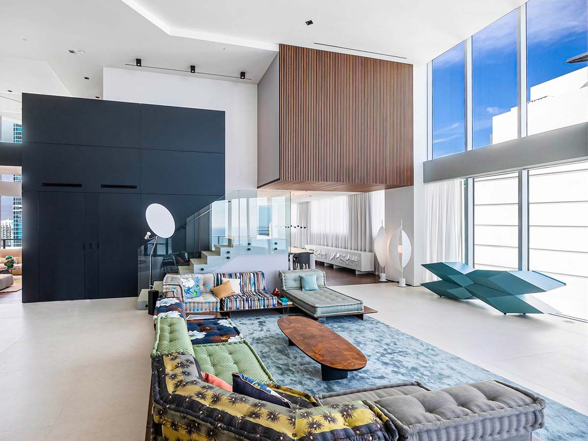 Пентхаус Brickell Miami от Франсуа Гульельмина (TOGU Miami Design) - Фото © Troy Benson