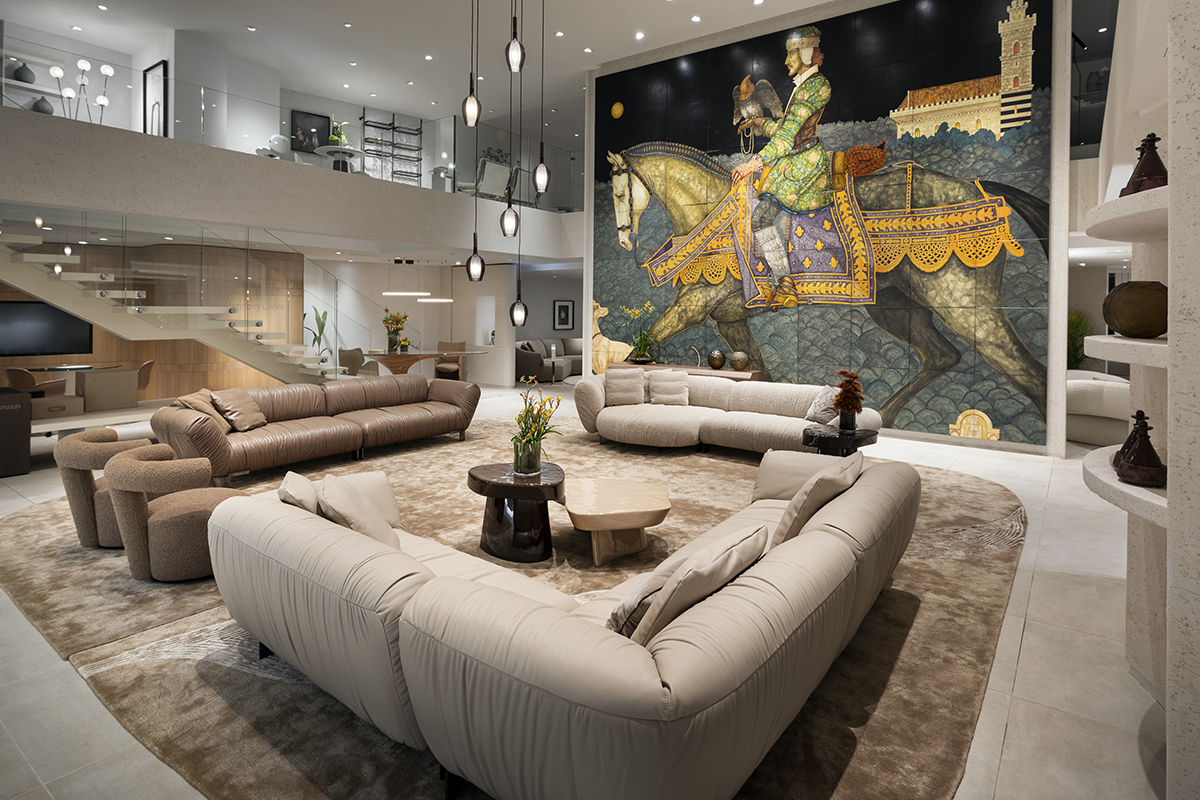 Флагманский магазин Natuzzi Italia, Милан